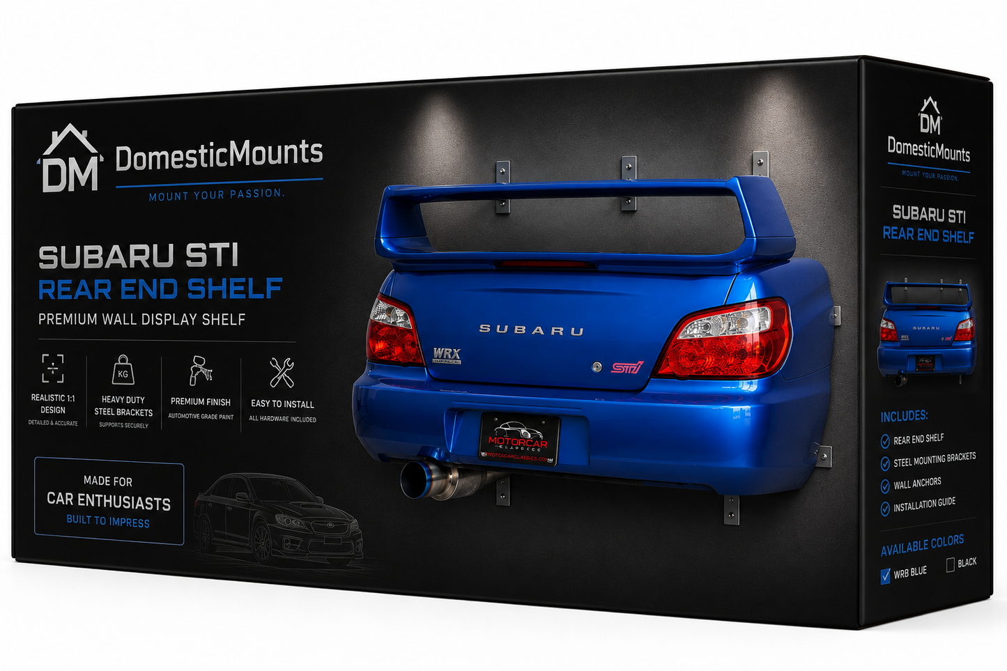Subaru STI Rear End Shelf